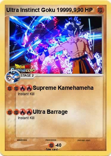 Pokemon Ultra Instinct Goku 19999,9,