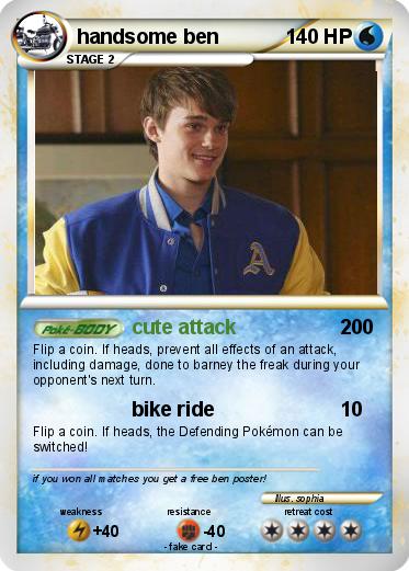 Pokemon handsome ben