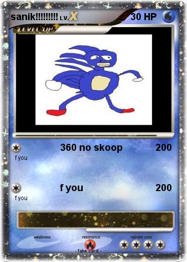 Pokemon sanik!!!!!!!!!