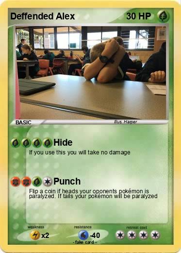 Pokemon Deffended Alex