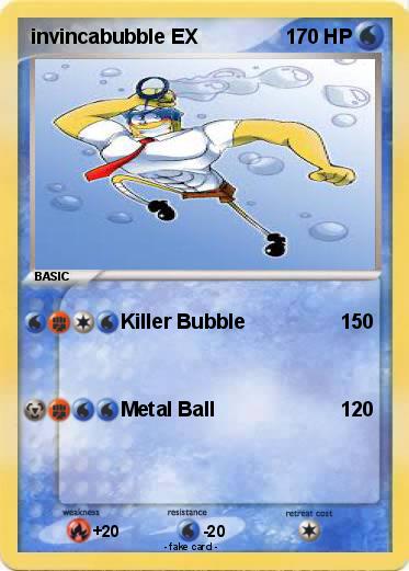 Pokemon invincabubble EX