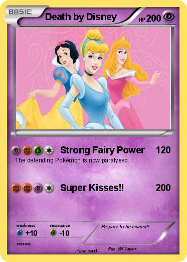 Pokemon Death by Disney