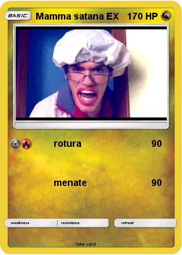 Pokemon Mamma satana EX