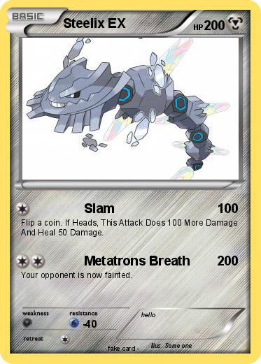 Pokemon Steelix EX