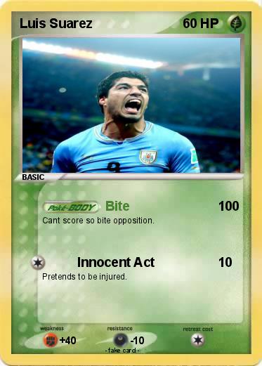 Pokemon Luis Suarez