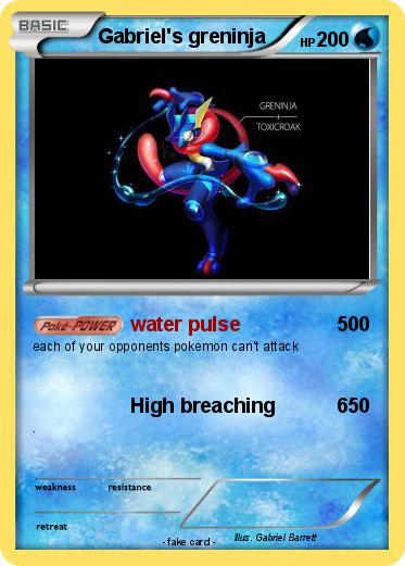 Pokemon Gabriel's greninja