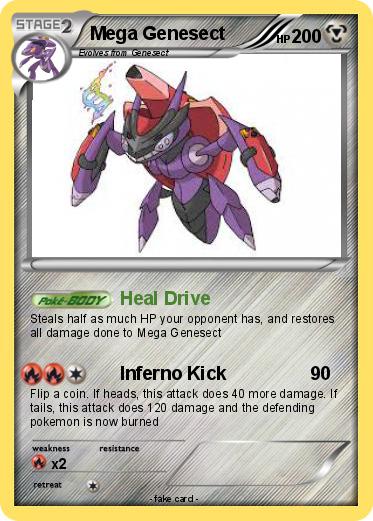 Pokemon Mega Genesect