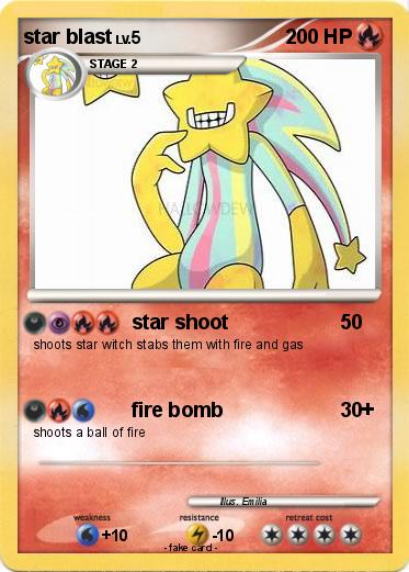 Pokemon star blast