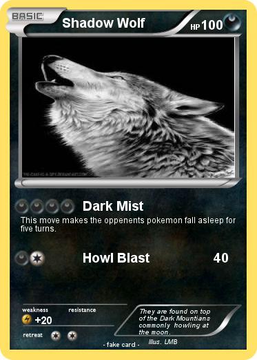 Pokemon Shadow Wolf