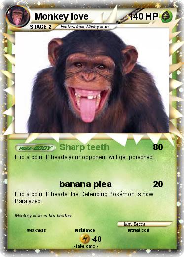 Pokemon Monkey love