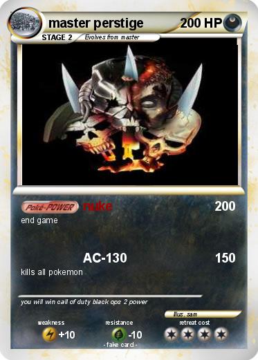 Pokemon master perstige