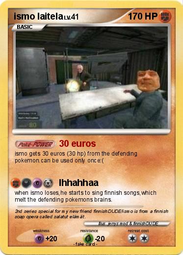 Pokemon ismo laitela