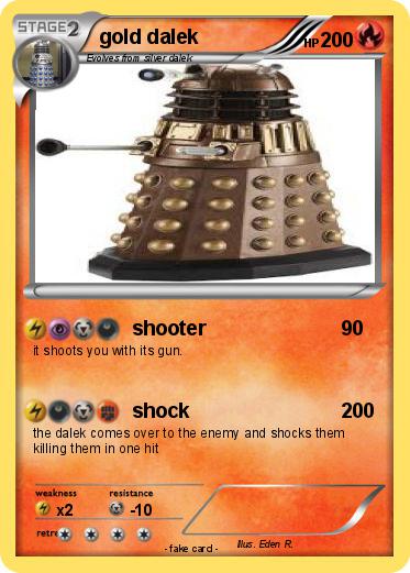 Pokemon gold dalek