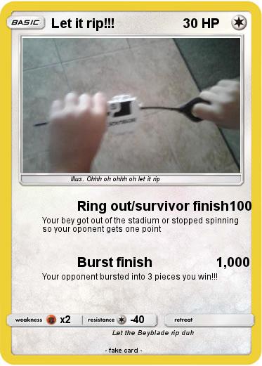 Pokemon Let it rip!!!