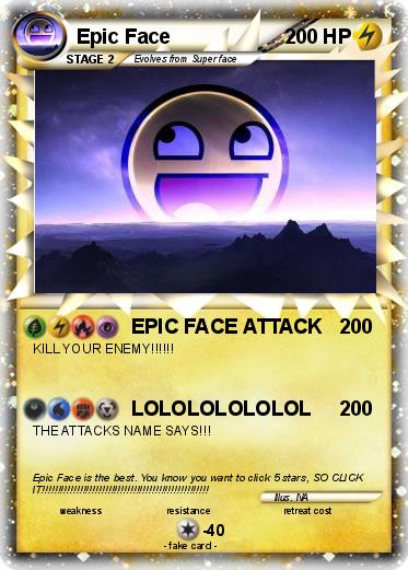Pokemon Epic Face
