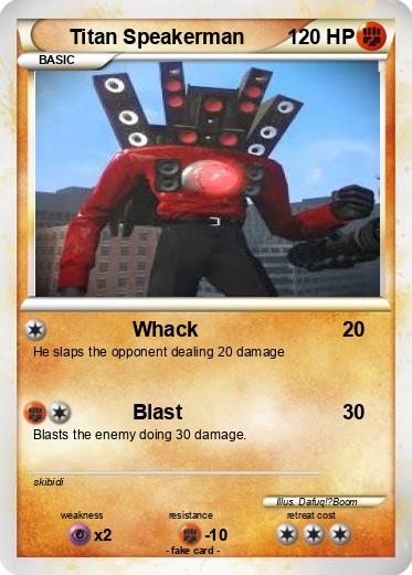 Pokemon Titan Speakerman