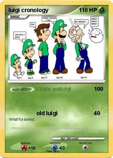 Pokemon luigi cronology