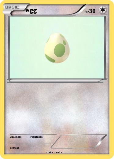 Pokemon egg
