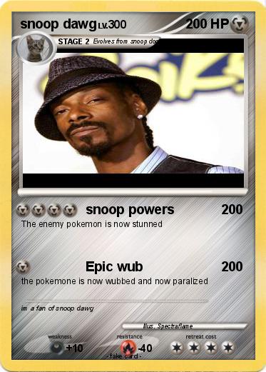 Pokemon snoop dawg