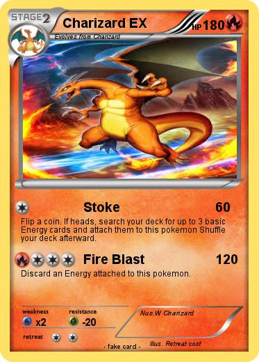 Pokemon Charizard EX