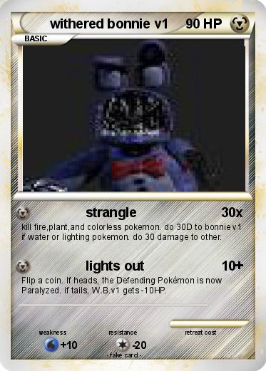 Pokemon withered bonnie v1