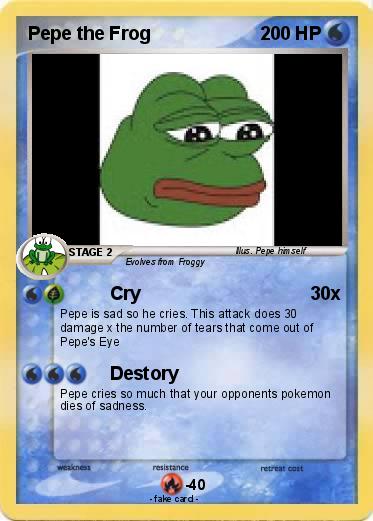 Pokemon Pepe the Frog
