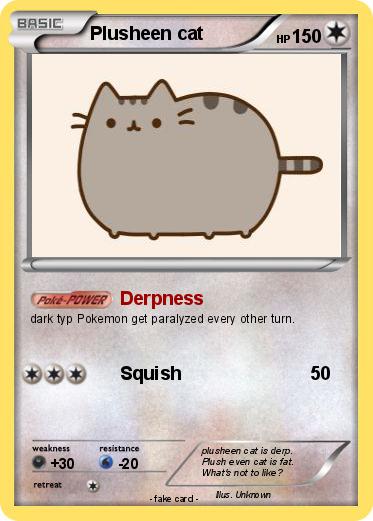 Pokemon Plusheen cat