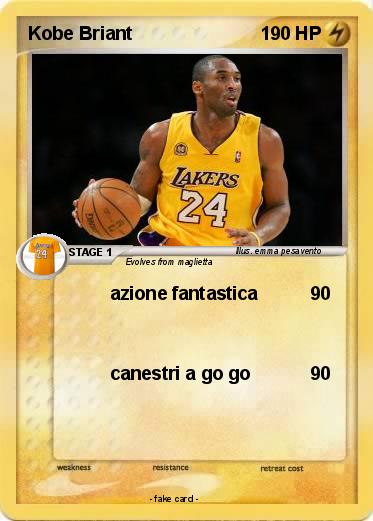 Pokemon Kobe Briant