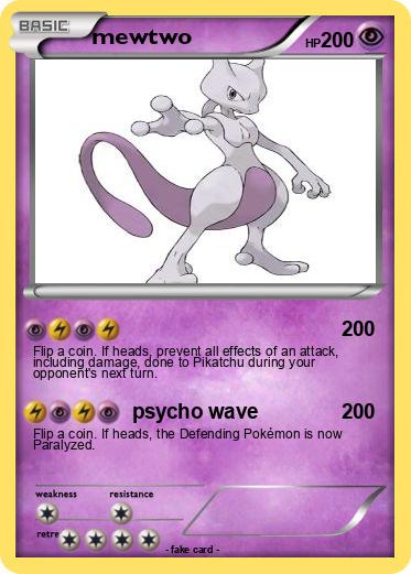 Pokemon mewtwo