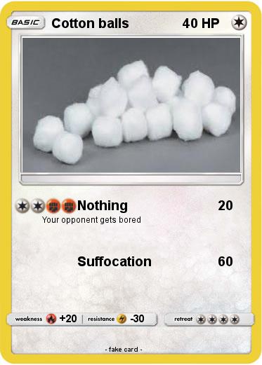 Pokemon Cotton balls