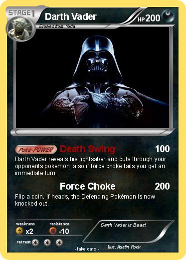 Pokemon Darth Vader Pokemon Darth Vader