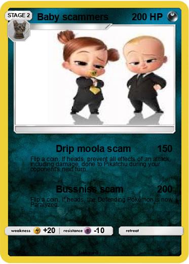 Pokemon Baby scammers