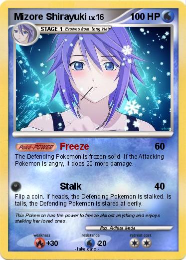 Pokemon Mizore Shirayuki