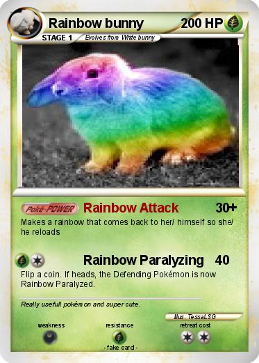 Pokemon Rainbow bunny