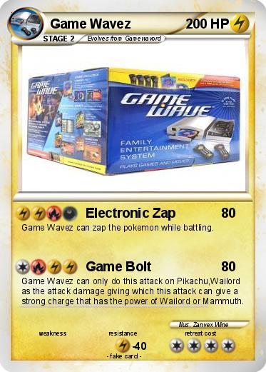 Pokemon Game Wavez
