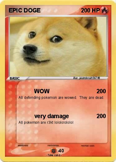 Pokemon EPIC DOGE