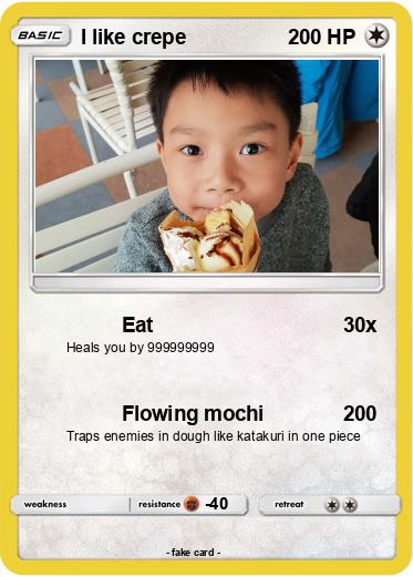 Pokemon I like crepe