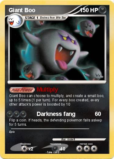 Pokemon Giant Boo