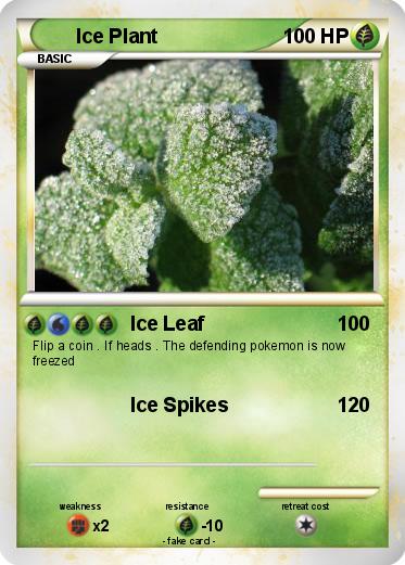 Pokemon Ice Plant