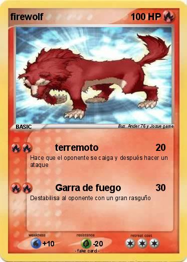 Pokemon firewolf