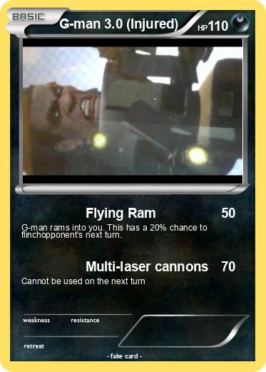 Pokemon G-man 3.0 (Injured)