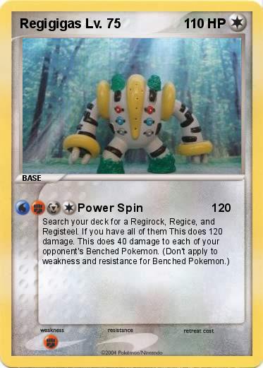 Pokemon Regigigas Lv. 75