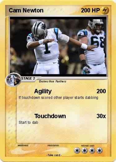 Pokemon Cam Newton