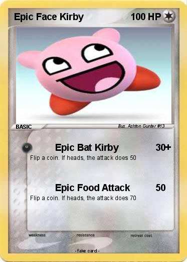 Pokemon Epic Face Kirby