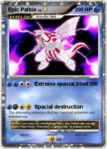 Pokemon Epic Palkia