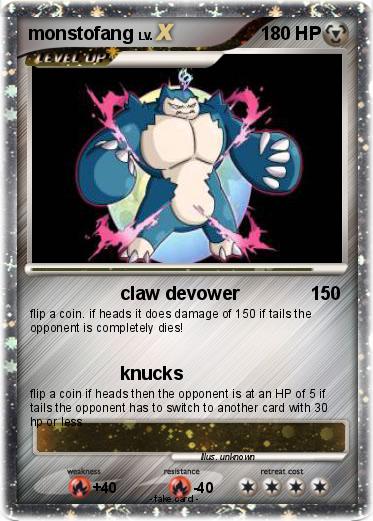 Pokemon monstofang