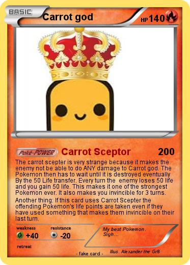 Pokemon Carrot god