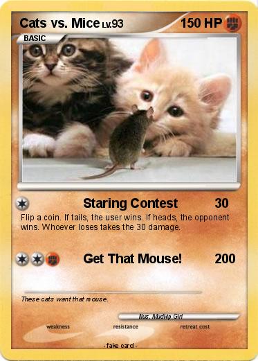 Pokemon Cats vs. Mice