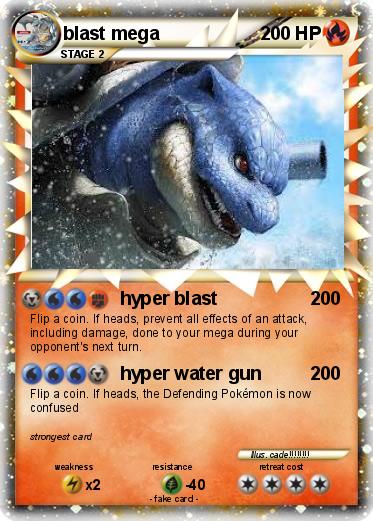 Pokemon blast mega