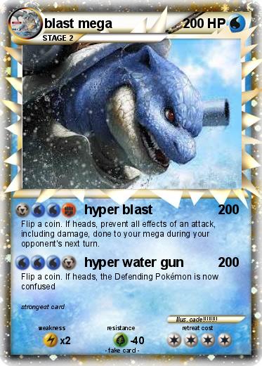 Pokemon blast mega